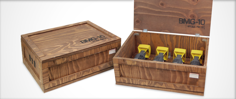 Black Market Goods Wooden Box / Beer Packaging